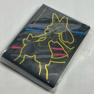 ETB Crown Zenith Release Lucario Sleeves, new, sealed Package (8 available thi